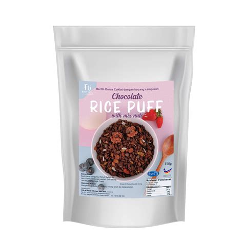 Chocolate Rice Puff Cereal (150gm/60gm) – Fu Kitchen Malaysia