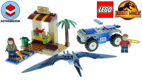 LEGO Jurassic World: Pteranodon Chase Dinosaur Toy Playset (76943 ...