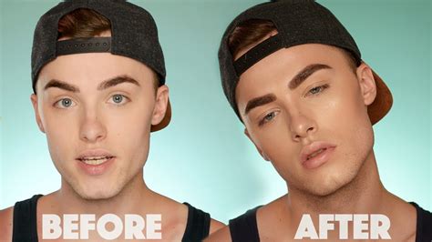 Natural Male Makeup Tutorial - Updated - YouTube