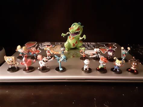 Painted miniatures from Nickelodeon Splat Attack!. I did these a couple of months ago. This is ...