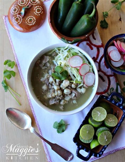 Instant Pot Pozole Verde - Mamá Maggie's Kitchen