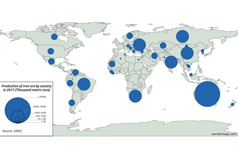 Iron ore - World in maps