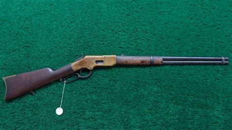 W8749 FIRST MODEL WINCHESTER 1866 FLAT SIDE CARBINE [A] - Merz Antique ...