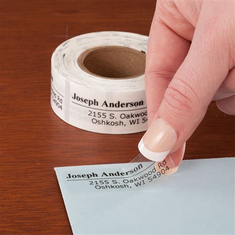 Personalized Off-Centered Address Labels, 200 - Miles Kimball