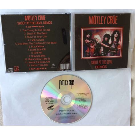 Shout at the devil demos by Motley Crue, CD with galaxysounds - Ref ...