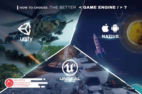 Unity, Unreal, Native : Choose Better Game Engine for Mobile Game Development