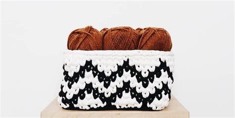 The 5 Best Yarns For A Crochet Basket - The Creative Folk