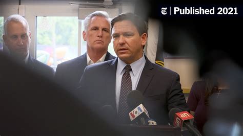 As Covid Surges in Florida, DeSantis Refuses to Change Course - The New ...