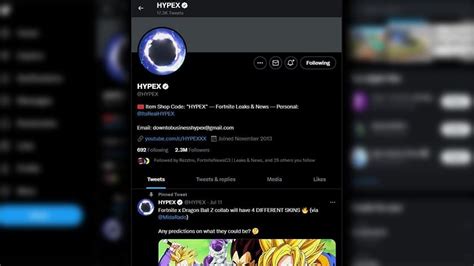 Who is HYPEX, the Fortnite leaker everybody has heard about?