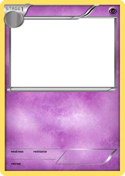 blank pokemon card png - Clip Art Library