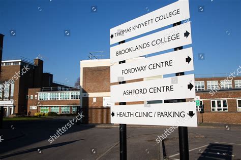 Thomas Knyvett College Sign Angry Protests Editorial Stock Photo ...