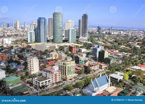 Rockwell Skyline Makati City Manila Philippines Stock Image - Image: 27556191