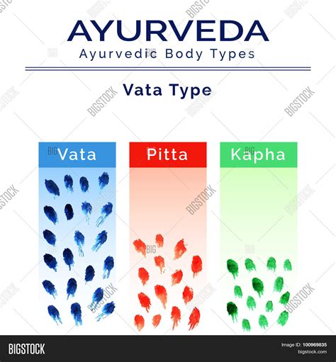 Ayurveda Doshas Vector & Photo (Free Trial) | Bigstock