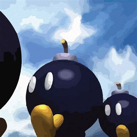 Super Mario 64 Bob-Omb Battlefield by djsoublet | Canvas prints, Geeky art, Super mario