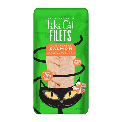 Tiki Cat® Filets Cat Food Topper - Non-GMO, High Protein, Natural