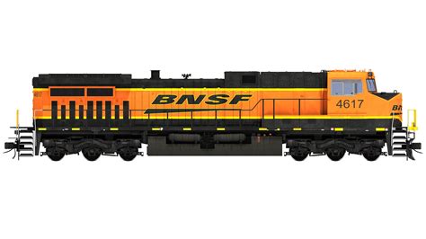 3D Models Locomotive GE AC4400CW BNSF – 3D Horse