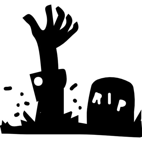 Halloween grave dead cemetery - Culture, Religion & Festivals Icons