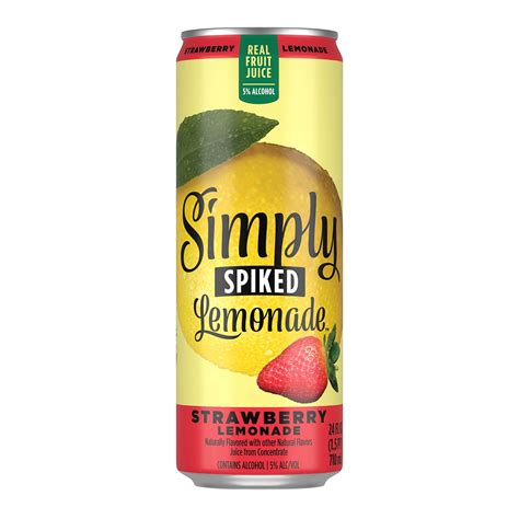 Simply Spiked Strawberry Lemonade - Shop Malt beverages & coolers at H-E-B