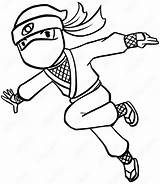 Ninja Coloring Pages Printable sketch template