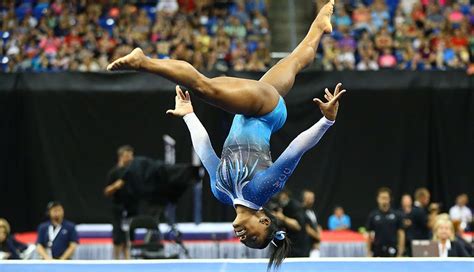 Gymnast Simone Biles Won Her Latest All-Around Title With One Insane ...