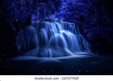 16,096 Waterfall At Night Stock Photos, Images & Photography | Shutterstock