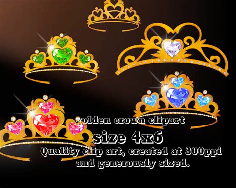 Gold Crown Clipart, Gold Crown With Red Gemstones Png, Gold Crown With Blue Gemstones Png, Gold ...