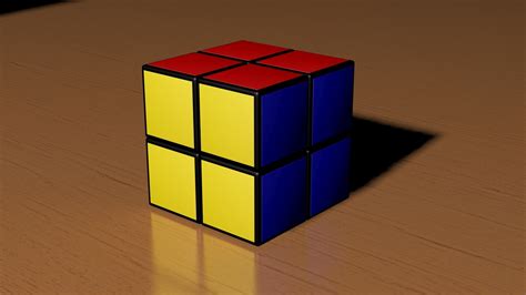 3D file 2x2 Rubik's Cube 🧩・3D printable model to download・Cults