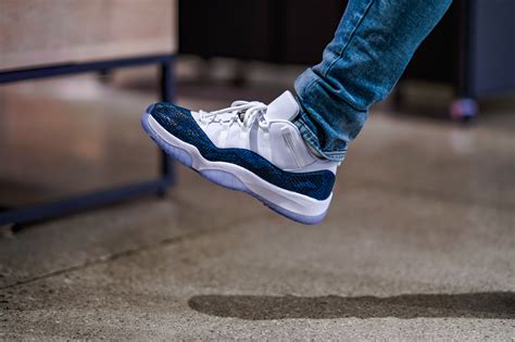 The Air Jordan Retro 11 Low ‘Navy Snakeskin’ Makes Its Return In Time For Spring – The Fresh ...