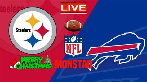 NFL LIVE: PITTSBURGH STEELERS VS BUFFALO BILLS GAME AUDIO/ SCOREBOARD/ WATCH ALONG - YouTube