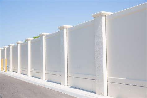 Permawall 1.0 | The Original Precast Concrete Wall in FL & TX | Compound wall design, Fence wall ...