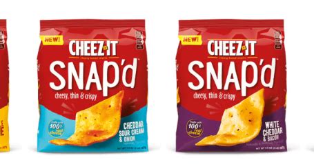 New Cheez-It Snap'd Arrives on Store Shelves