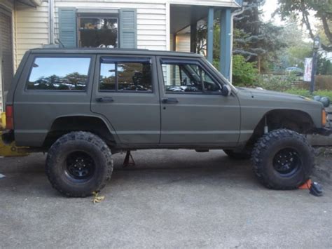 Od green jeep cherokee