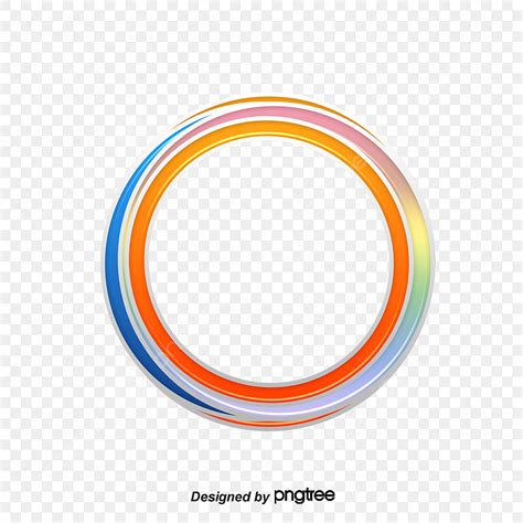 Circle Material White Transparent, Color Circle Vector Material, Color Vector, Circle Vector ...