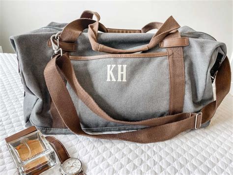 Personalized Weekender Bag Personalized Canvas Duffle - Etsy