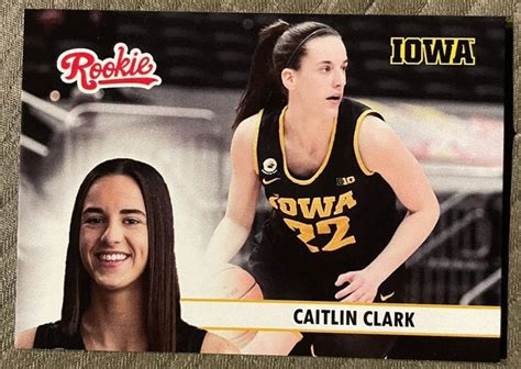 Rare Caitlin Clark Custom Rookie Womens College Basketball - Etsy