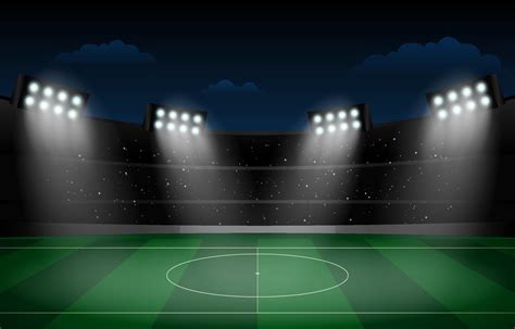 Soccer Stadium Night Background 3106558 Vector Art at Vecteezy