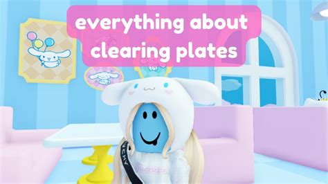 cinnamoroll / hello kitty cafe tutorial - how to clear plates! - YouTube