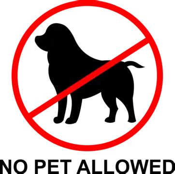 No Pet Allowed Sign Icon PNG Images, Vectors Free Download - Pngtree