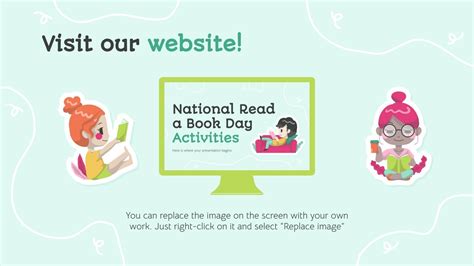 National Read a Book Day Activities | Google Slides & PPT