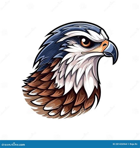 Falcon logo stock illustration. Illustration of falconer - 281426964