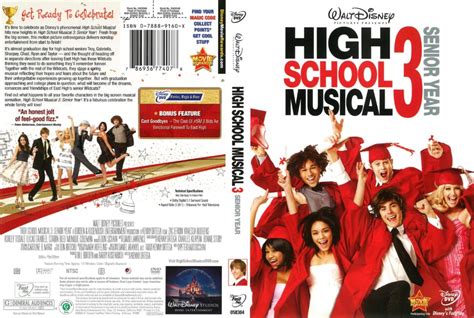 High School Musical 3 (2009) R1 DVD Cover - DVDcover.Com