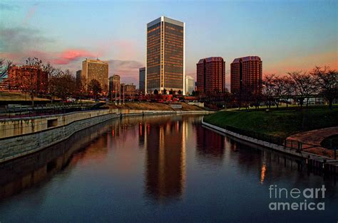 Richmond Skyline in Late Evening Photograph by Doug Berry - Fine Art America