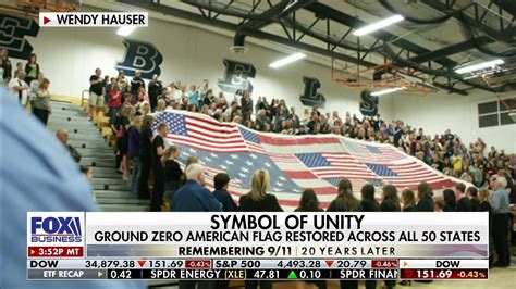 American flag from Ground Zero is restored | Fox Business Video