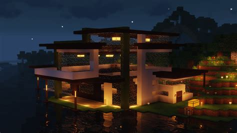 Modern House! (Survival) : r/Minecraft