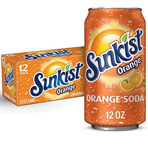 Caffeine in Sunkist Orange Soda