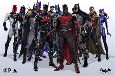 [Video Games] Batman Arkham Knight Skins. : r/DCcomics