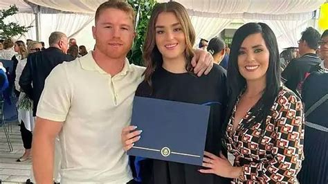 Boxing: Canelo Alvarez attends daughter's graduation, reunites with ex ...