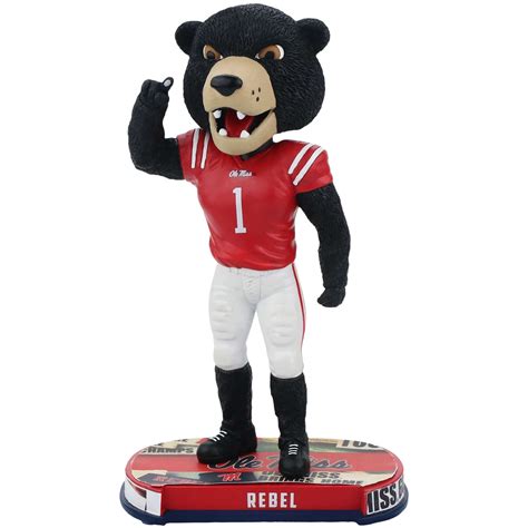 Ole Miss Rebels Mascot Headline Bobblehead - Walmart.com - Walmart.com