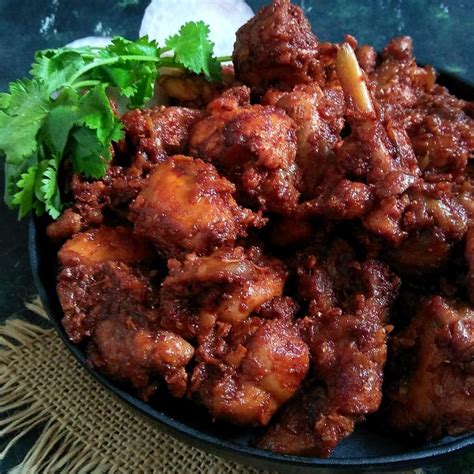 Indian Chicken roast | Dry Chicken Roast - Spoons Of Flavor