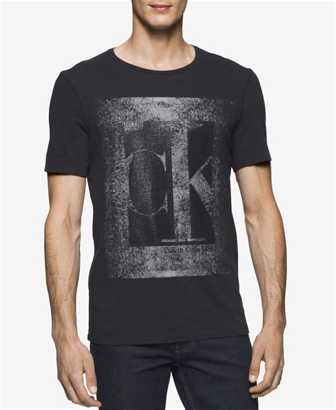 Calvin Klein Jeans Men's Graphic-Print T-Shirt - Macy's | Tshirt design men, Polo t shirts, Polo ...